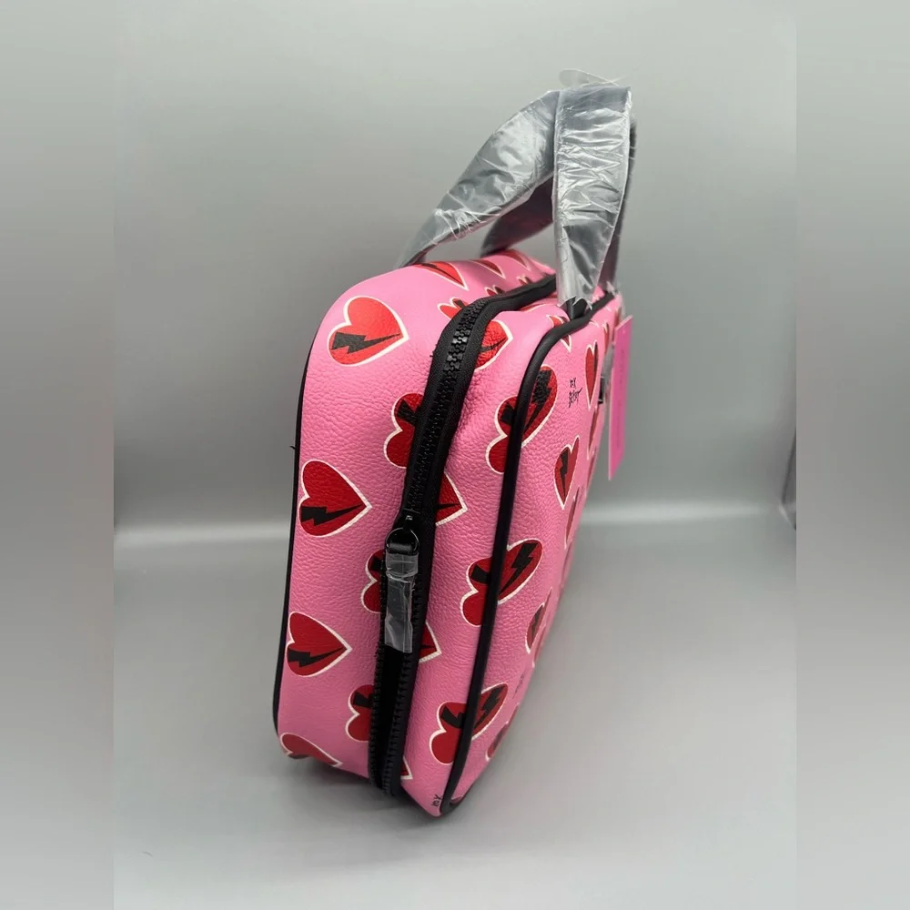 Betsey Johnson weekender cosmetics bag